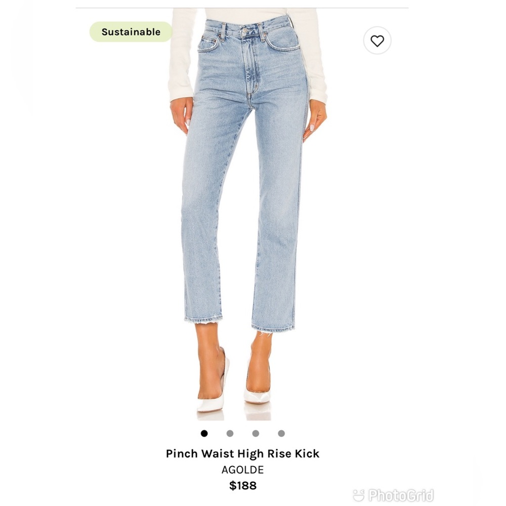 AGOLDE Pinch Waist High Rise Jeans